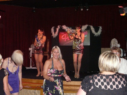 The Passionettes in 'Full Swing' ...... and we mean on stage!!!!