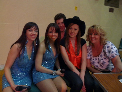 Some of the lovely ladies we met after the show!